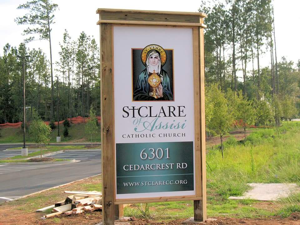 St. Clare of Assisi Catholic Church | 6301 Cedarcrest Rd, Acworth, GA 30101, USA | Phone: (770) 485-0825