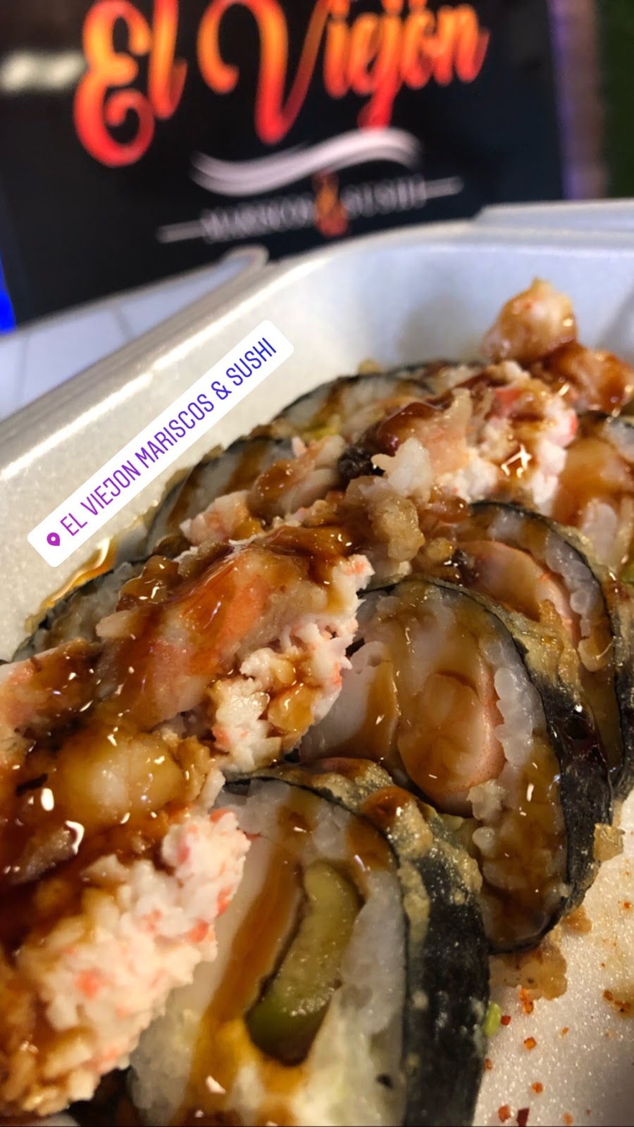 El Viejon Mariscos & Sushi | 10076 Cedar Ave, Bloomington, CA 92316, USA | Phone: (909) 682-8845