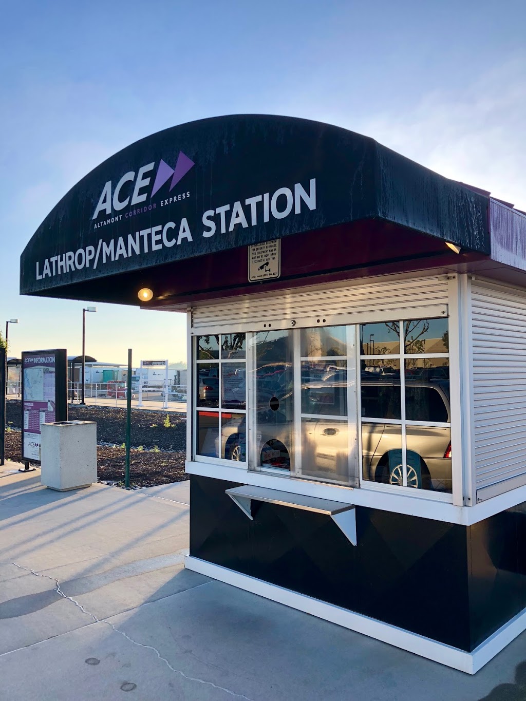 ACE Station Park and Ride | 17800 Shideler Pkwy, Manteca, CA 95336, USA | Phone: (800) 872-7245