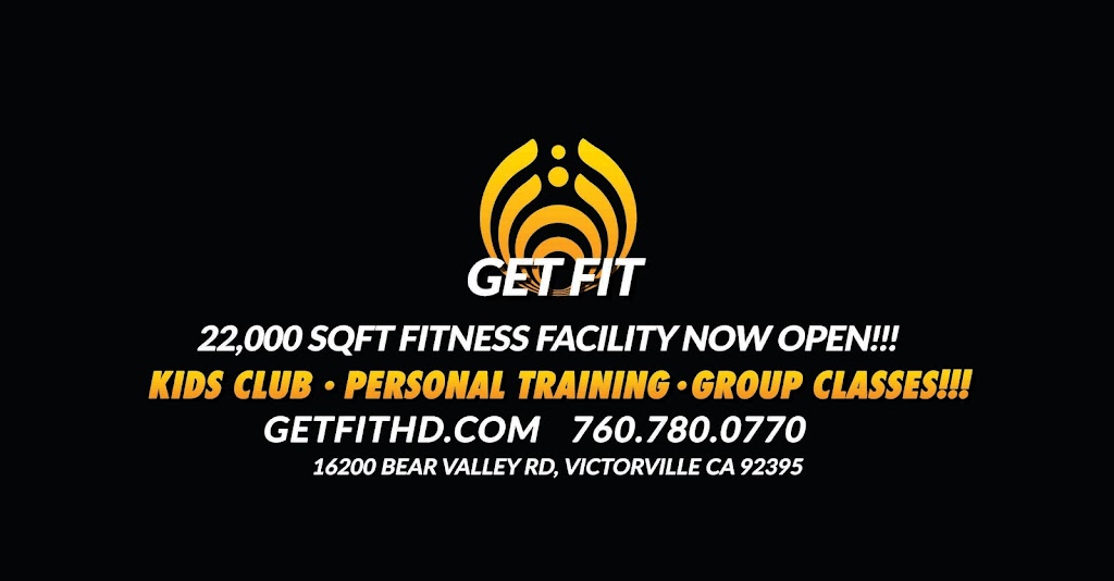 Get Fit | 16200 Bear Valley Rd, Victorville, CA 92395, USA | Phone: (760) 780-0770