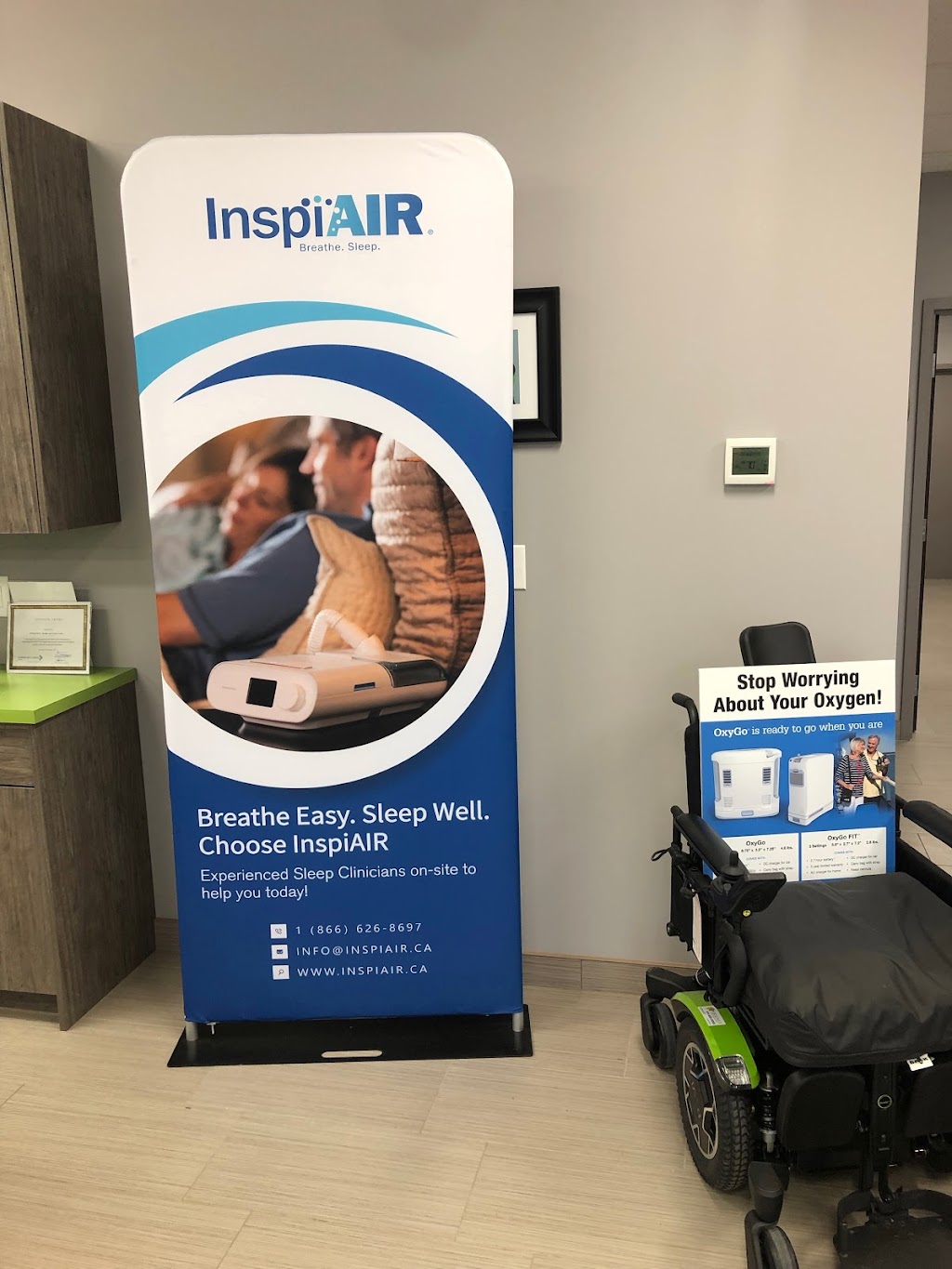 InspiAIR Windsor Oxygen & CPAP | 55 Edinborough St #130, Windsor, ON N8X 3C3, Canada | Phone: (519) 419-5008