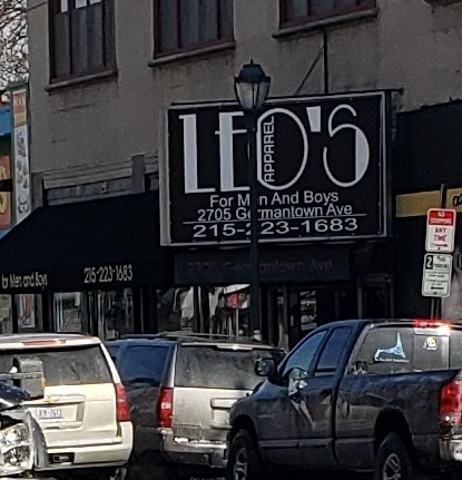 Leos Apparel | 2705 Germantown Ave, Philadelphia, PA 19133, USA | Phone: (215) 223-1683