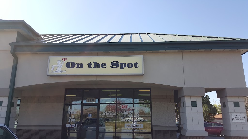 On The Spot Cleaners | 1551 W Cherry Ln #110, Meridian, ID 83642, USA | Phone: (208) 884-2404