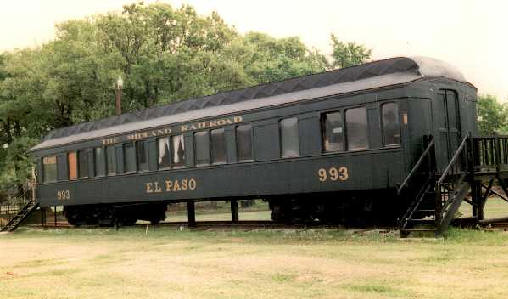 Terrell Rail Car | 100 Lions Club Ln, Terrell, TX 75160, USA | Phone: (972) 524-6082