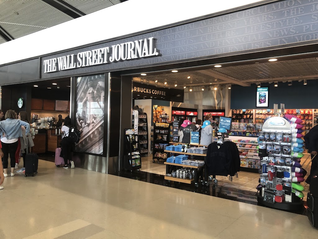 The Wall Street Journal with Starbucks Coffee | Near Gate B8, McNamara Terminal, Worldgateway Pl, Detroit, MI 48242, USA | Phone: (734) 941-4087