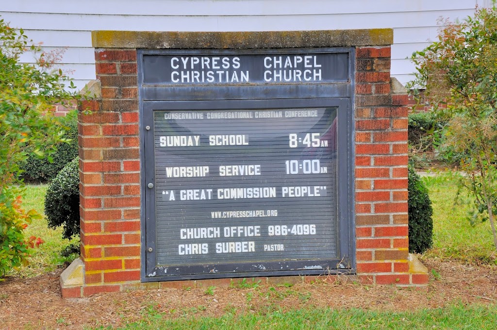 Cypress Chapel Christian Church | 1891 Cypress Chapel Rd, Suffolk, VA 23434, USA | Phone: (757) 986-4096