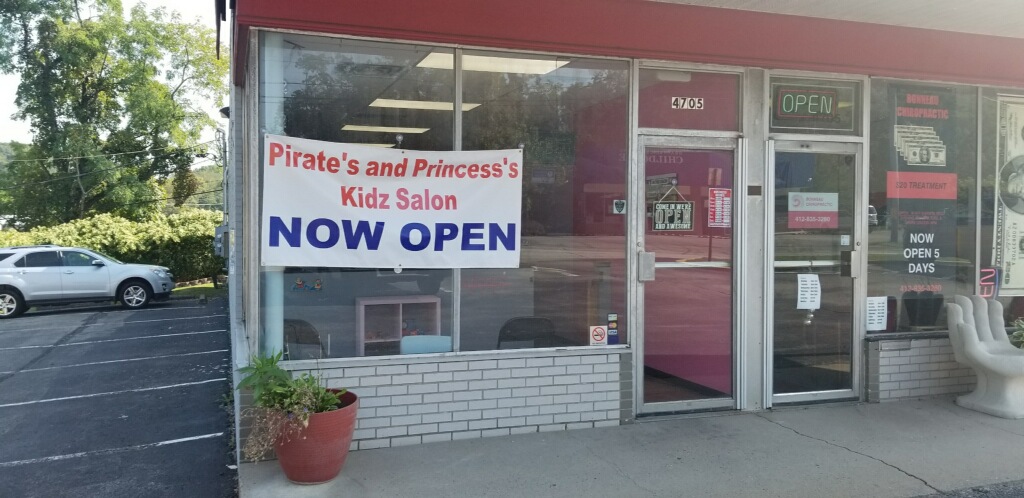 Pirates & Princesss Kidz Hair Salon | 4705 Library Rd, Bethel Park, PA 15102, USA | Phone: (412) 257-9700