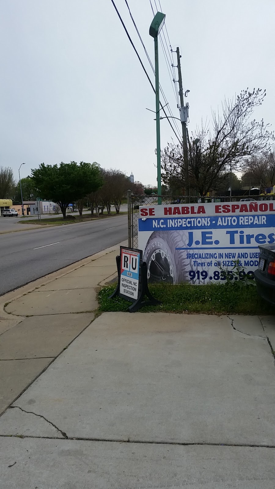 J E Tires | 1507 New Bern Ave, Raleigh, NC 27610, USA | Phone: (919) 835-9000