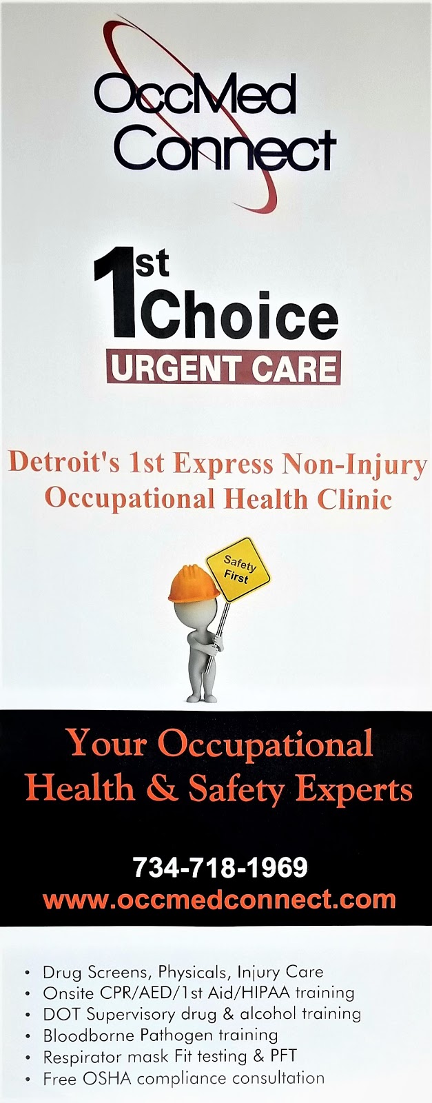 OccMed Connect - Occupational Health and Urgent Care | 10155 Telegraph Rd, Taylor, MI 48180, USA | Phone: (734) 718-1969