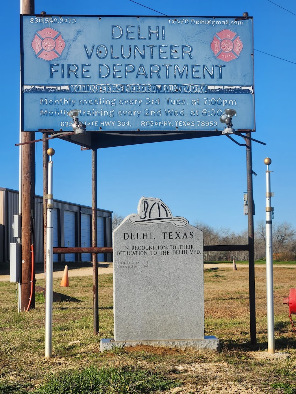 Delhi Volunteer Fire Department | 6255 TX-304, Rosanky, TX 78953, USA | Phone: (830) 540-3473