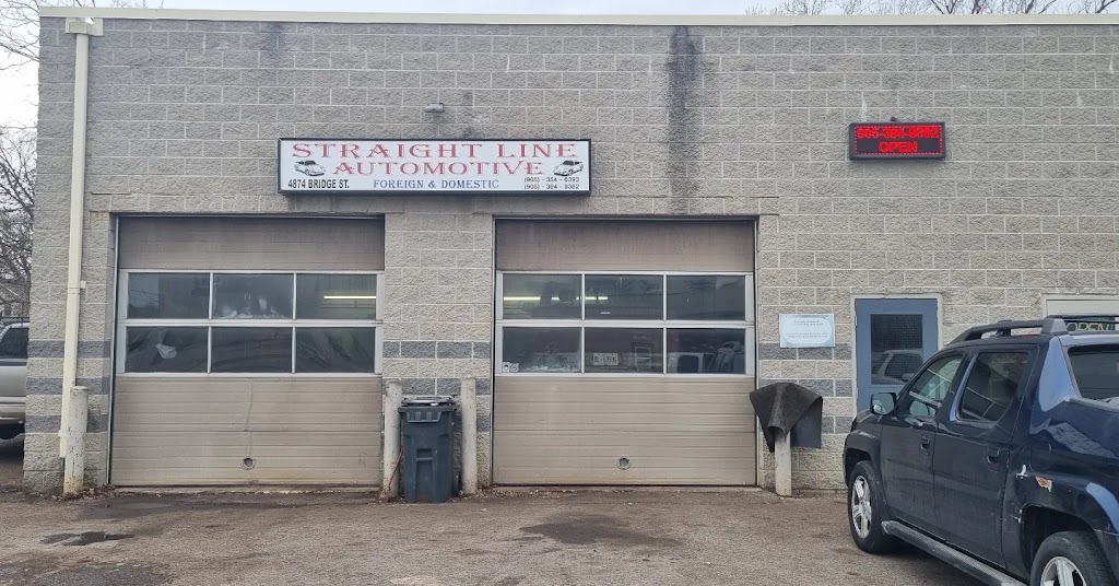 Straightline Automotive | 4874 Bridge St Unit 2, Niagara Falls, ON L2E 2S3, Canada | Phone: (905) 394-9382