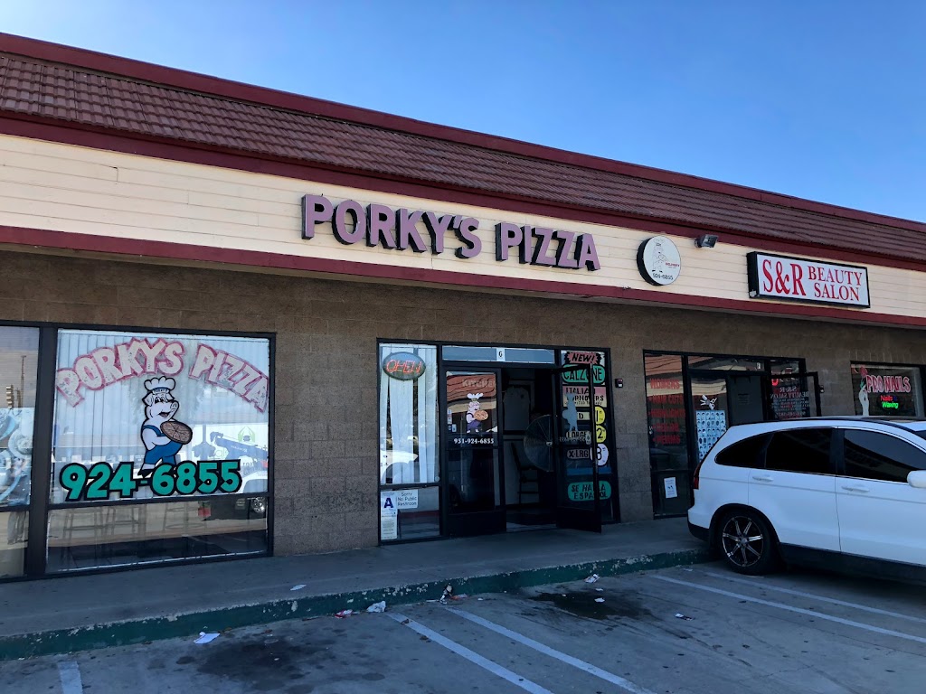 Porkys Pizza MV | 12235 Heacock St suite g, Moreno Valley, CA 92557, USA | Phone: (951) 924-6855