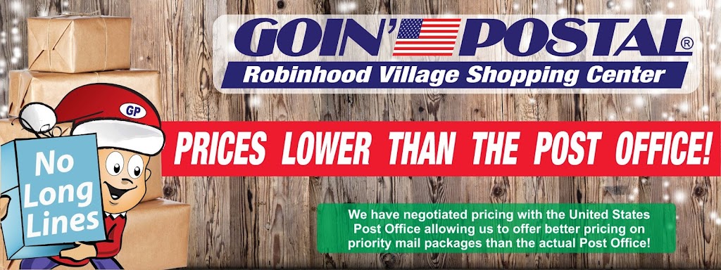 Goin Postal | 5335 Robinhood Village Dr, Winston-Salem, NC 27106, USA | Phone: (336) 499-2660