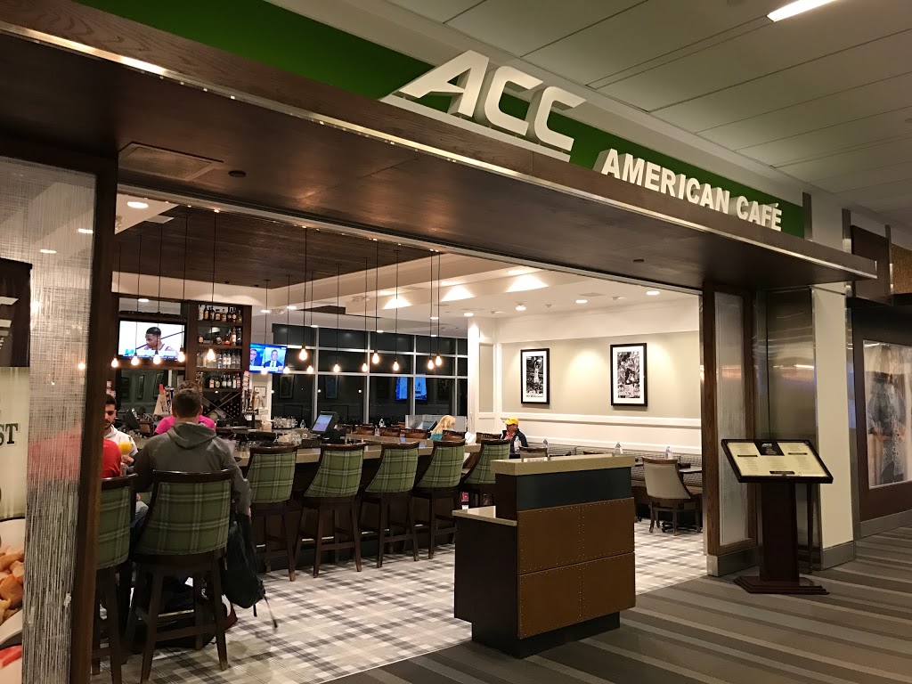 ACC American Café | Terminal 1, 2400 John Brantley Blvd, Morrisville, NC 27560, USA | Phone: (919) 840-5152