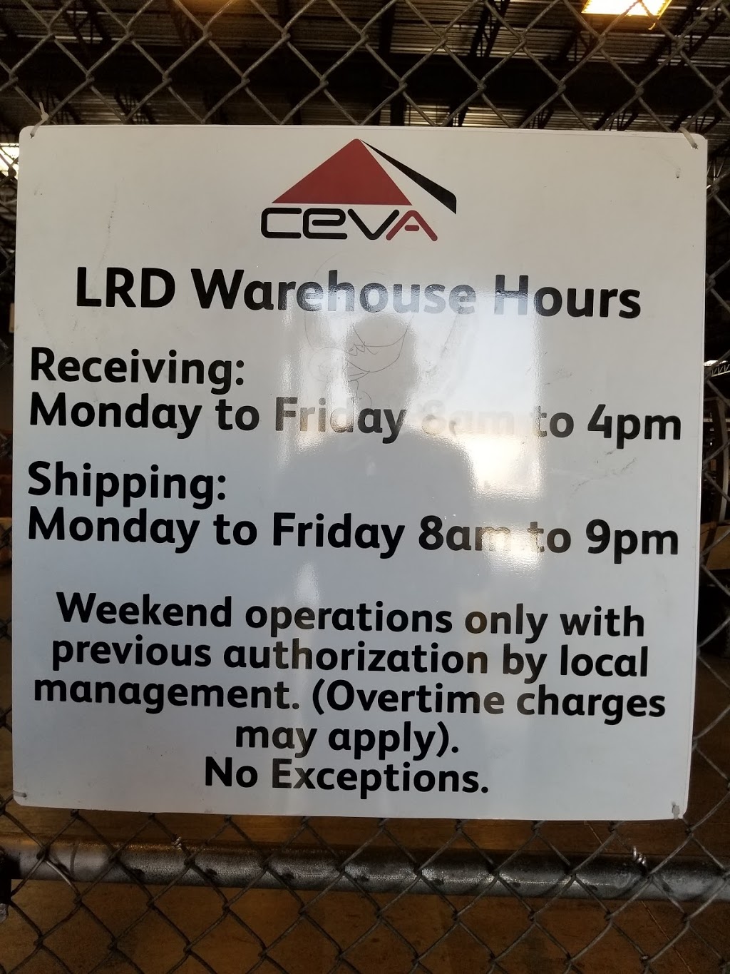 CEVA Logistics | 8402 West Bob Bullock Loop, Laredo, TX 78045, USA | Phone: (956) 721-7800