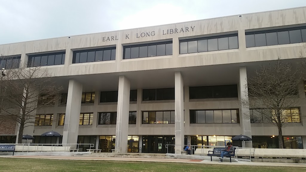 Earl K. Long Library | 2000 Lakeshore Dr, New Orleans, LA 70148, USA | Phone: (504) 280-6355