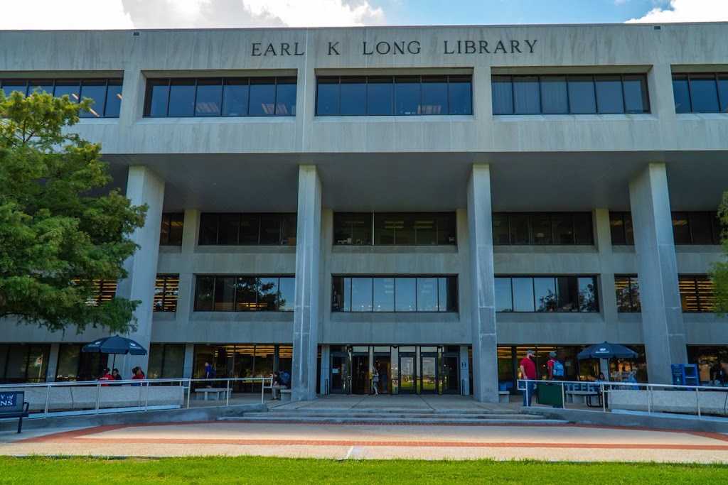 Earl K. Long Library | 2000 Lakeshore Dr, New Orleans, LA 70148, USA | Phone: (504) 280-6355