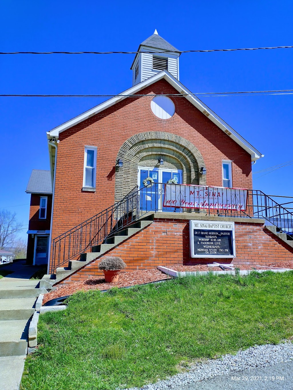 Mt Sinai Baptist Church | 20 Brushton Ln, Charleroi, PA 15022, USA | Phone: (724) 483-8737