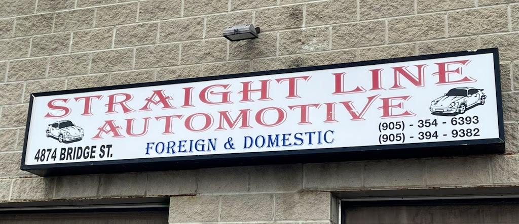 Straightline Automotive | 4874 Bridge St Unit 2, Niagara Falls, ON L2E 2S3, Canada | Phone: (905) 394-9382