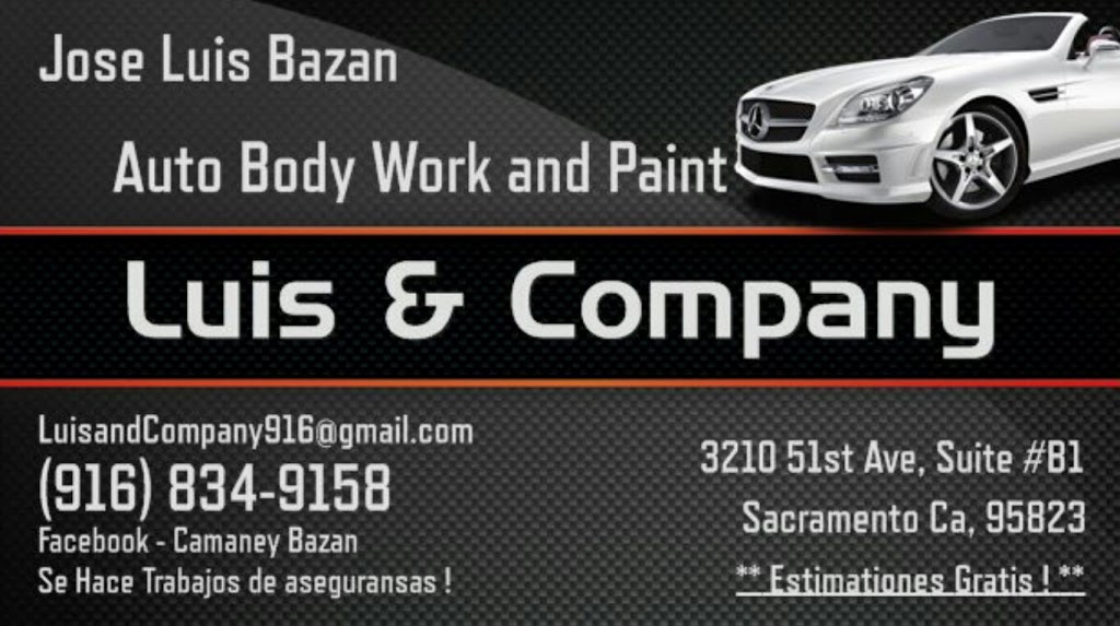 Luis and Company | 3210 B 51st Ave, Sacramento, CA 95823, USA | Phone: (916) 834-9158