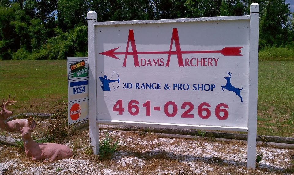 Adams Archery | 7730 Willow Rd, Milan, MI 48160, USA | Phone: (734) 461-0266