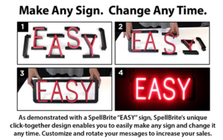 SpellBrite LED Signs | 109 W Grantley Ave, Elmhurst, IL 60126, USA | Phone: (312) 575-9620