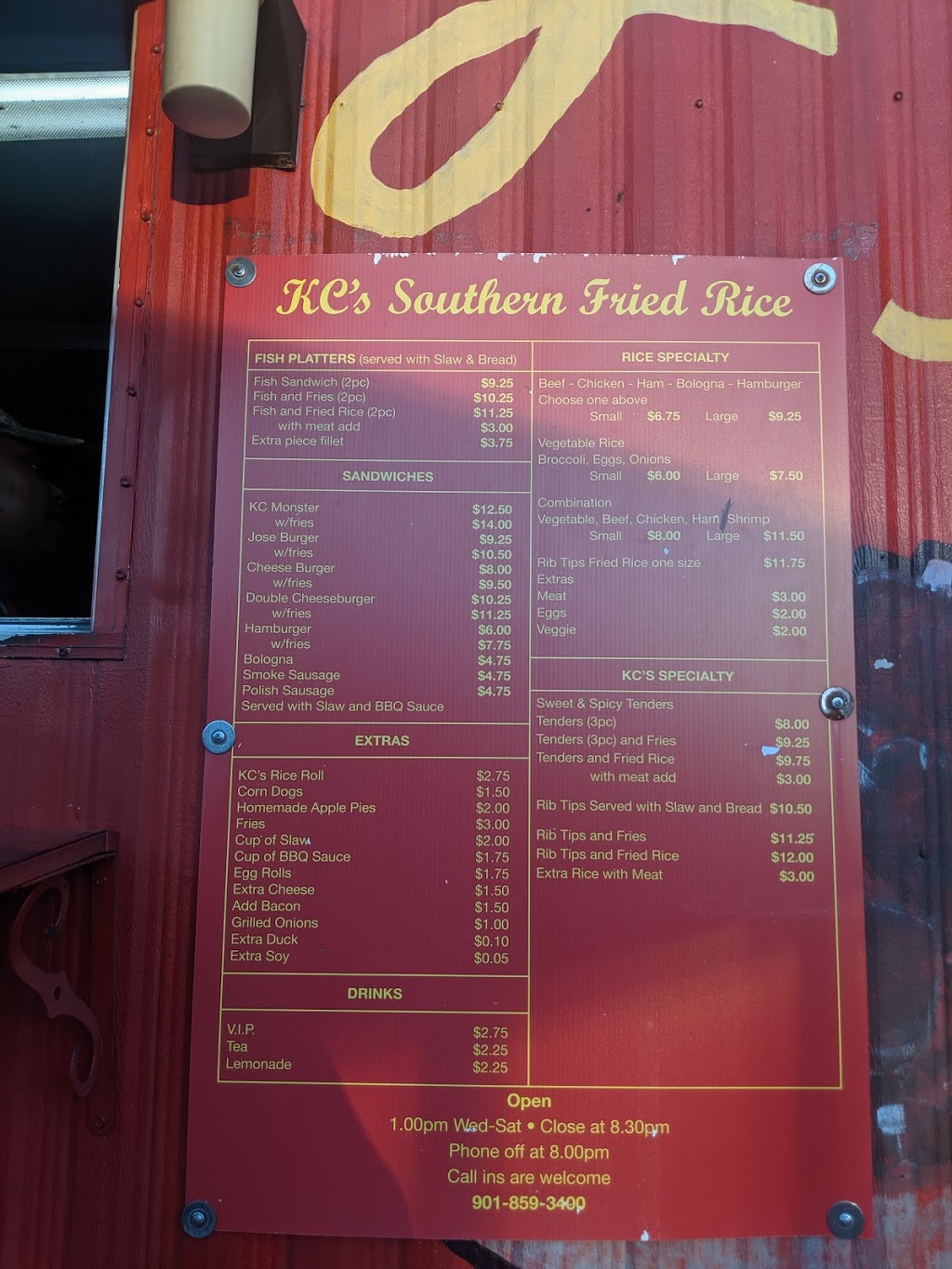 KCs Southern Style Rice | 4444 S 3rd St, Memphis, TN 38109, USA | Phone: (901) 859-3400