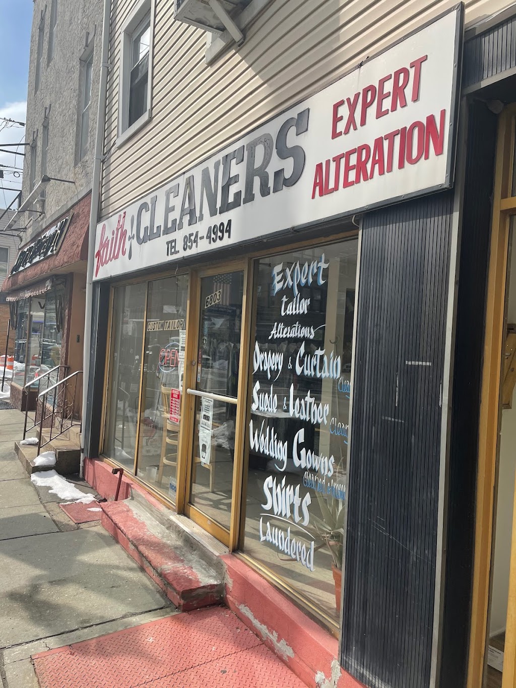 Faith Cleaners | 6803 Park Ave #7093, Guttenberg, NJ 07093, USA | Phone: (201) 854-4994