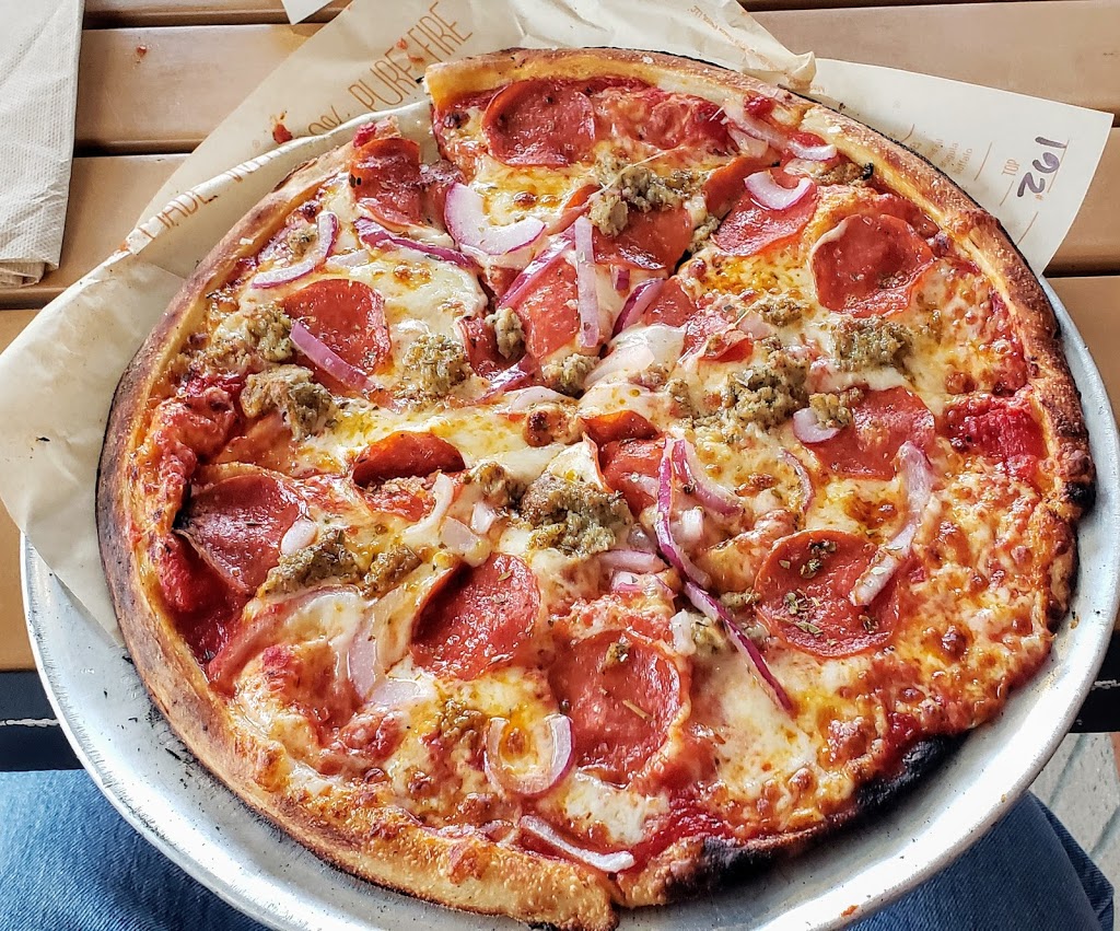 Blaze Pizza | 316 Grand Hill Pl, Holly Springs, NC 27540, USA | Phone: (919) 261-5950