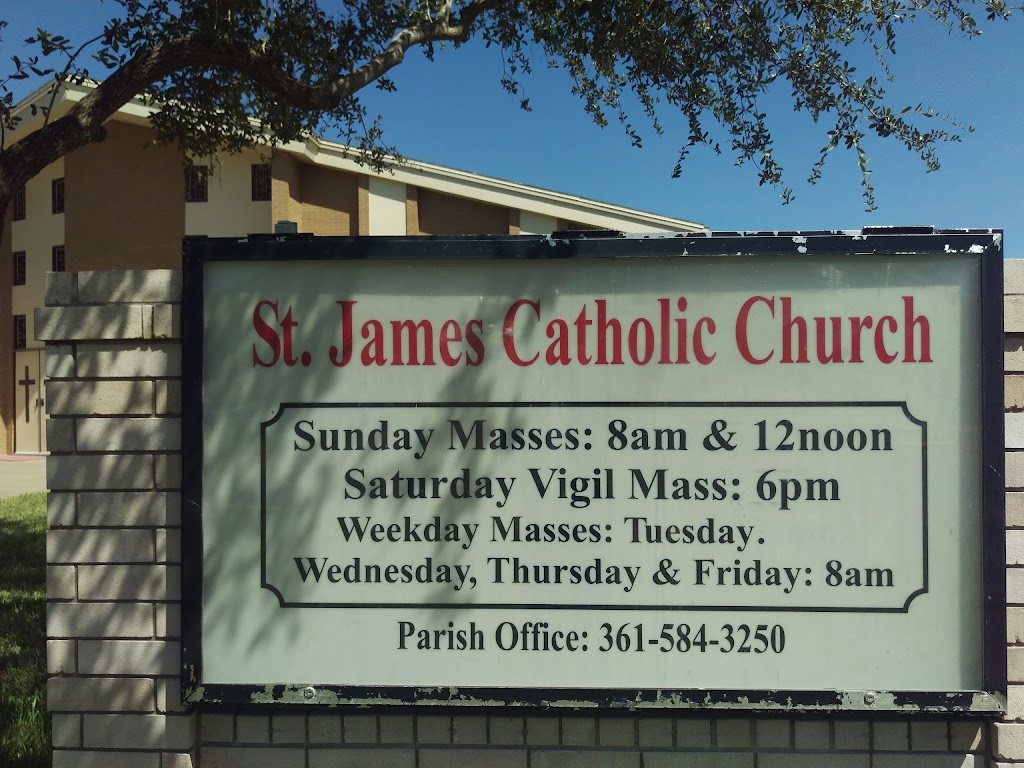 St James Catholic Church | 603 W 3rd St, Bishop, TX 78343, USA | Phone: (361) 584-3250