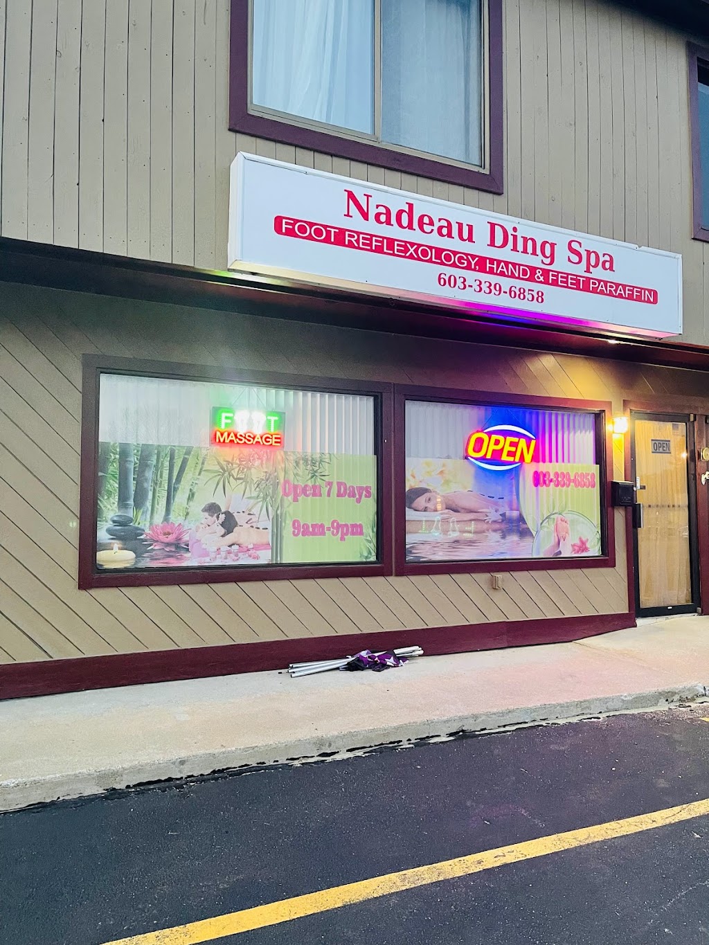 Nadeau Ding Spa | 222 Central St, Hudson, NH 03051, USA | Phone: (603) 339-6858