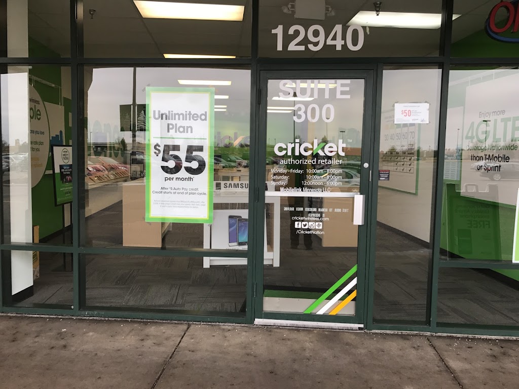 Cricket Wireless | 12940 Riverdale Dr NW STE 300, Minneapolis, MN 55448, USA | Phone: (763) 496-1183