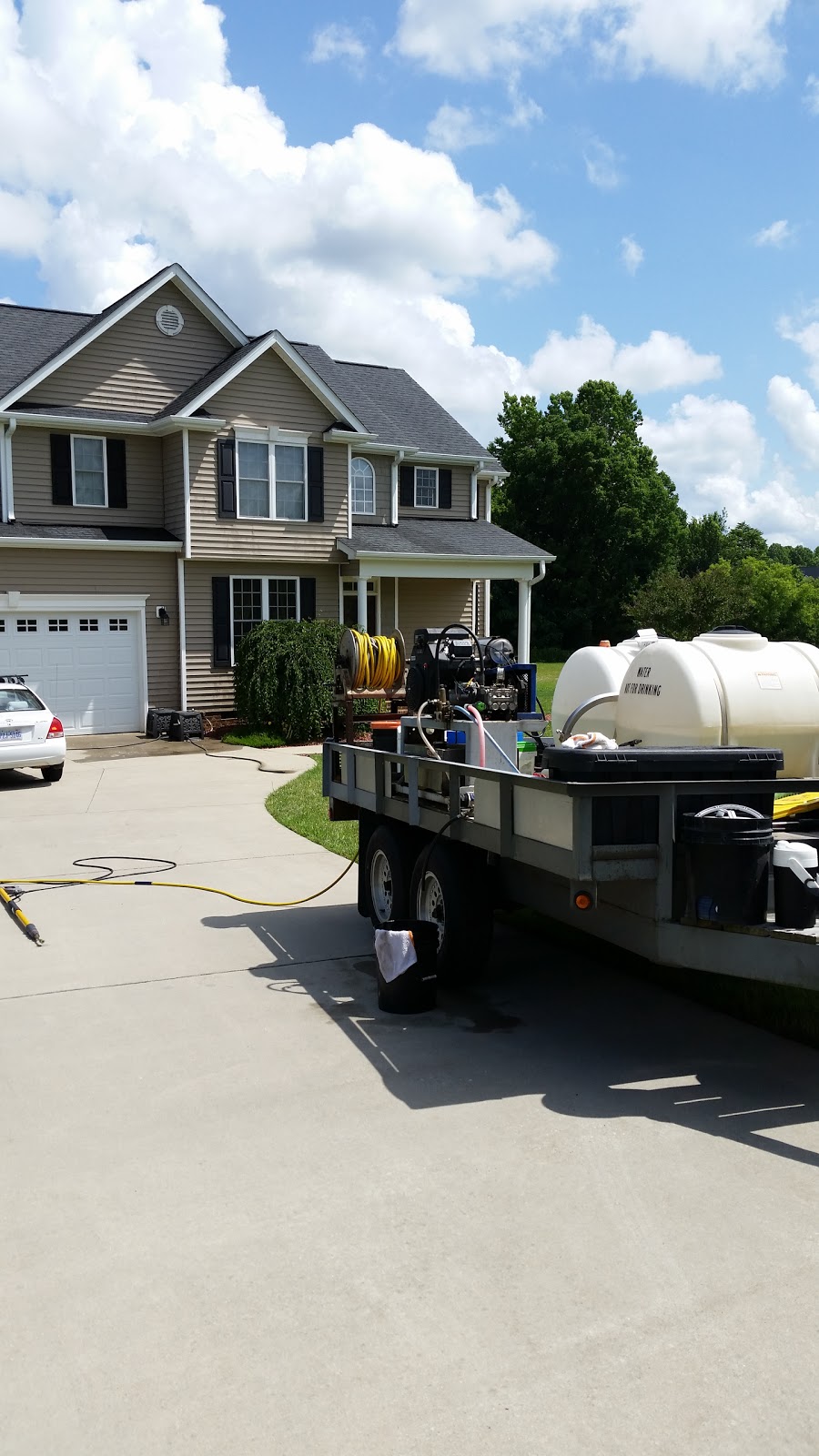 Brians Pressure Wash | 4907 High Rock Rd, Efland, NC 27243, USA | Phone: (919) 697-1475