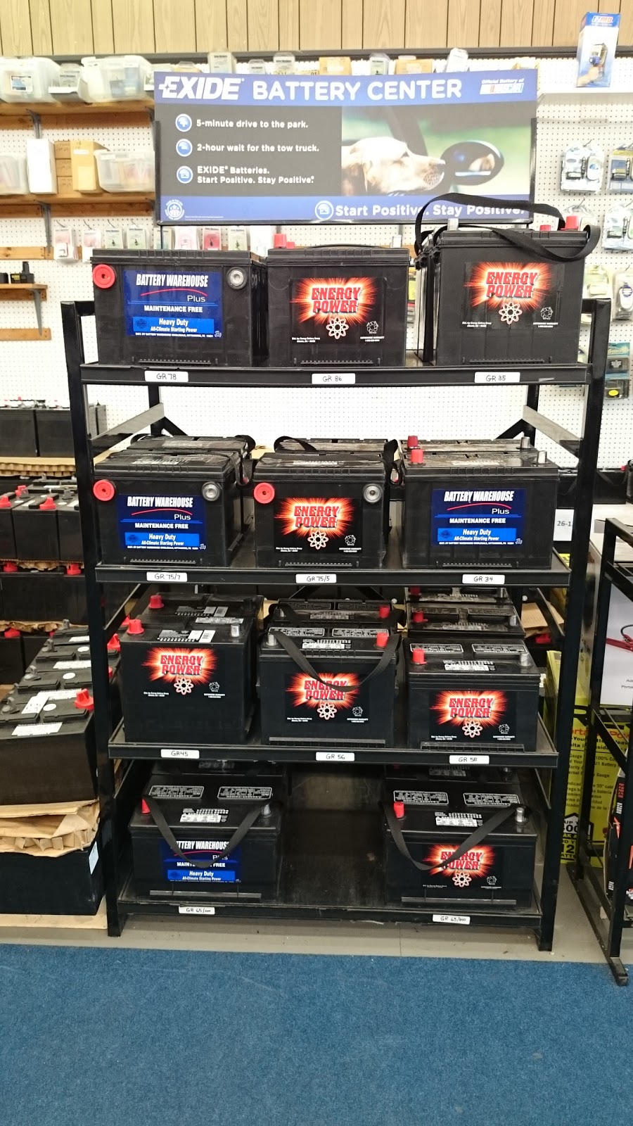 Battery Warehouse Plus | 13613 US-422, Kittanning, PA 16201, USA | Phone: (724) 548-1427