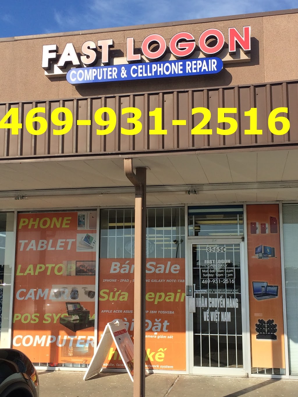 FastLogon | 3565 W Walnut St #D, Garland, TX 75042, USA | Phone: (469) 931-2516