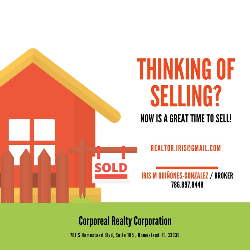 Corporeal Realty Corporation- Iris M Quinones | 179 SE 22nd Terrace, Homestead, FL 33033, USA | Phone: (786) 897-8448