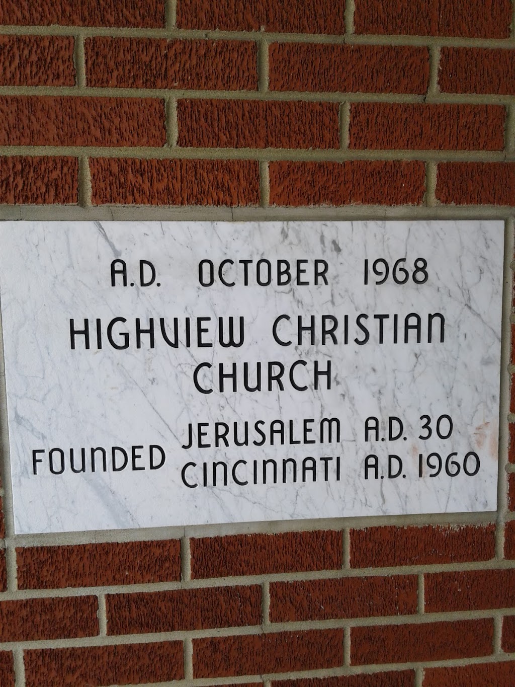Highview Christian Church | 2651 Adams Rd, Cincinnati, OH 45231, USA | Phone: (513) 825-9553