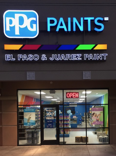 PPG Paint Store | 12210 Montwood Dr Ste 105, El Paso, TX 79928, USA | Phone: (915) 533-1432