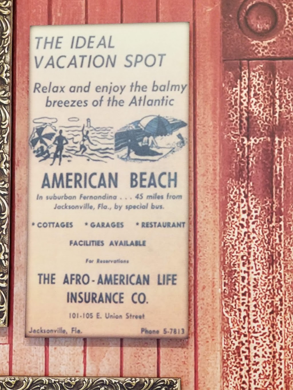 American Beach Museum | 1600 Julia St, American Beach, FL 32034, USA | Phone: (904) 510-7036