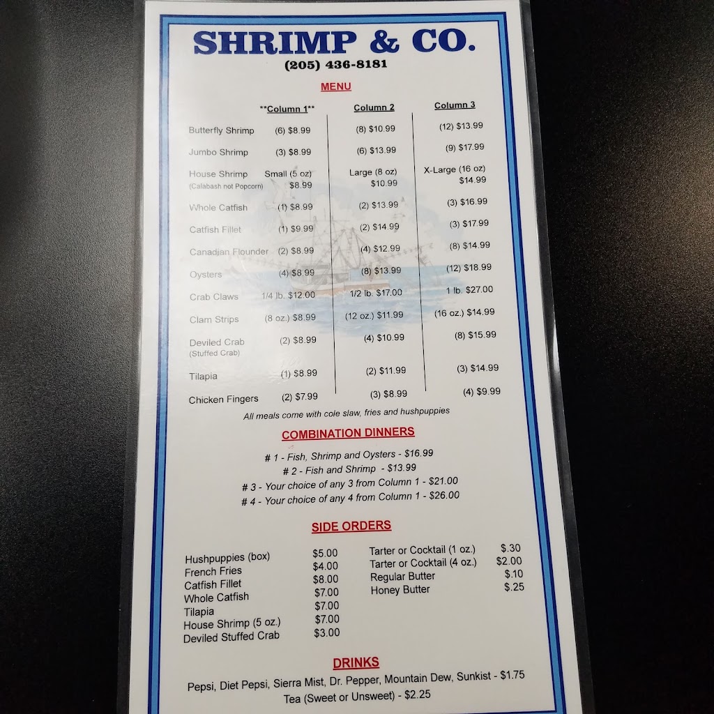 Shrimp and Company | 101 Hueytown Plaza, Hueytown Rd, Hueytown, AL 35023, USA | Phone: (205) 436-8181