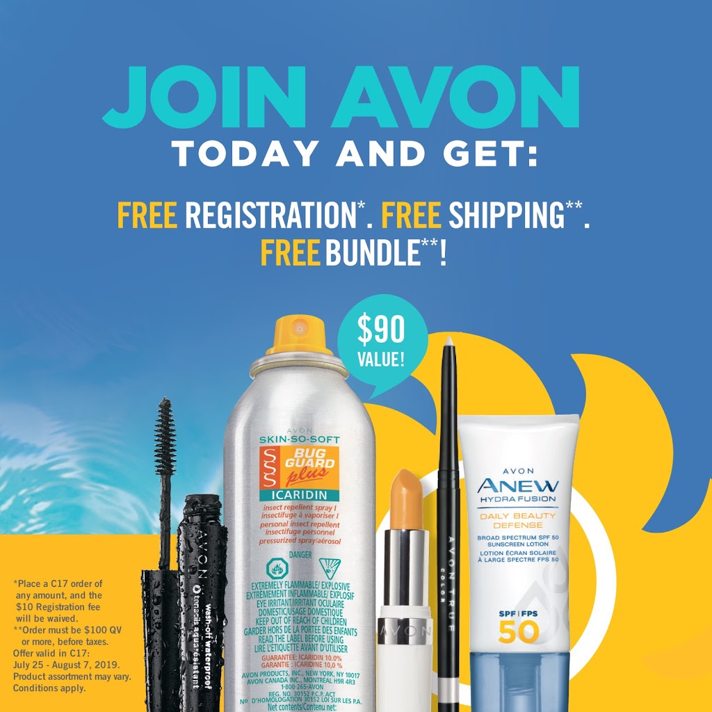 Rebecca - Avon Independent Sales Representative | 5241 Montrose Rd, Niagara Falls, ON L2H 2T1, Canada | Phone: (905) 246-5782