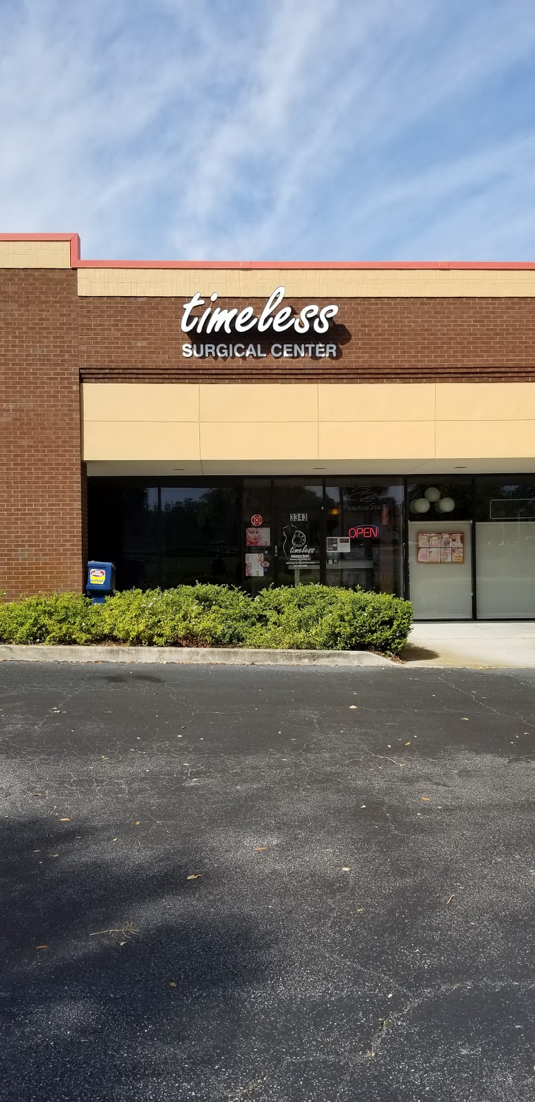 Timeless Surgical Center | 3343 Tampa Rd, Palm Harbor, FL 34684, USA | Phone: (727) 493-2588