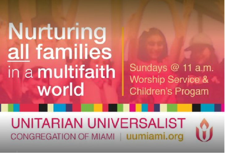 Unitarian Universalist Miami | 7701 SW 76th Ave, Miami, FL 33143, USA | Phone: (305) 667-3697