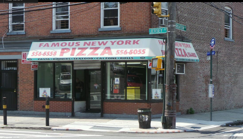 Famous New York Pizza | 430 Jersey St, Staten Island, NY 10301, USA | Phone: (718) 556-5558