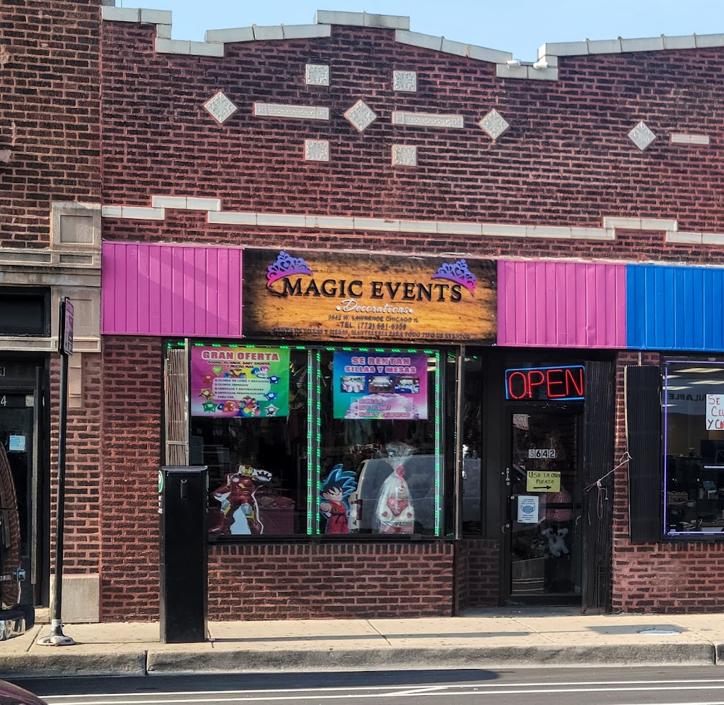 Magic Events | 3642 W Lawrence Ave, Chicago, IL 60625, USA | Phone: (773) 681-6358