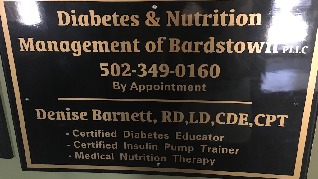 Diabetes and Nutrition Management Of Bardstown, PLLC | 511 Peavler Ln, Bardstown, KY 40004, USA | Phone: (502) 349-0160