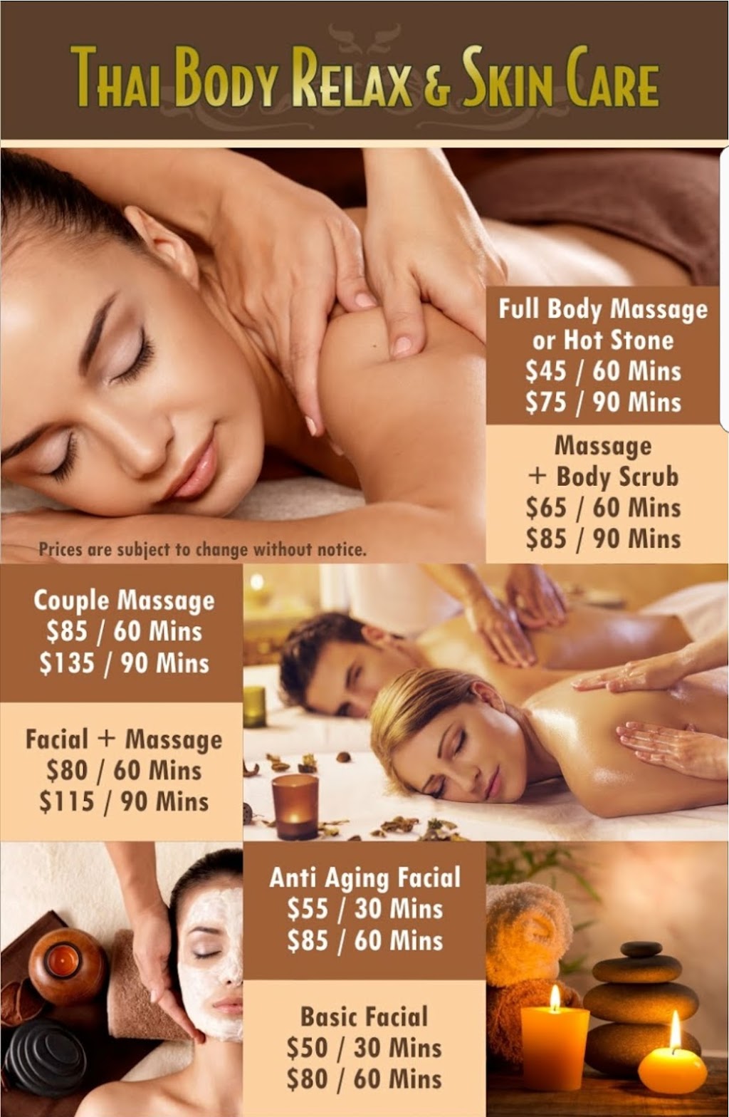 Thai Body Relax and Skin Care | 22323 Sherman Way Suite 21, Canoga Park, CA 91303, USA | Phone: (818) 835-9033