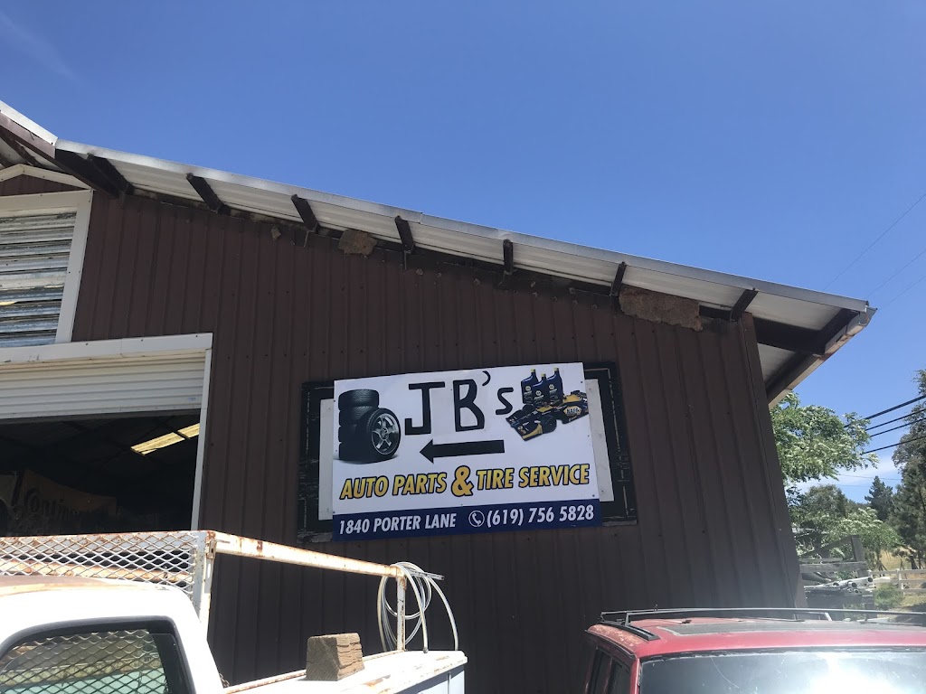 JB’s Auto Parts &Tires | 1840 Porter Ln, Julian, CA 92036, USA | Phone: (619) 756-5828