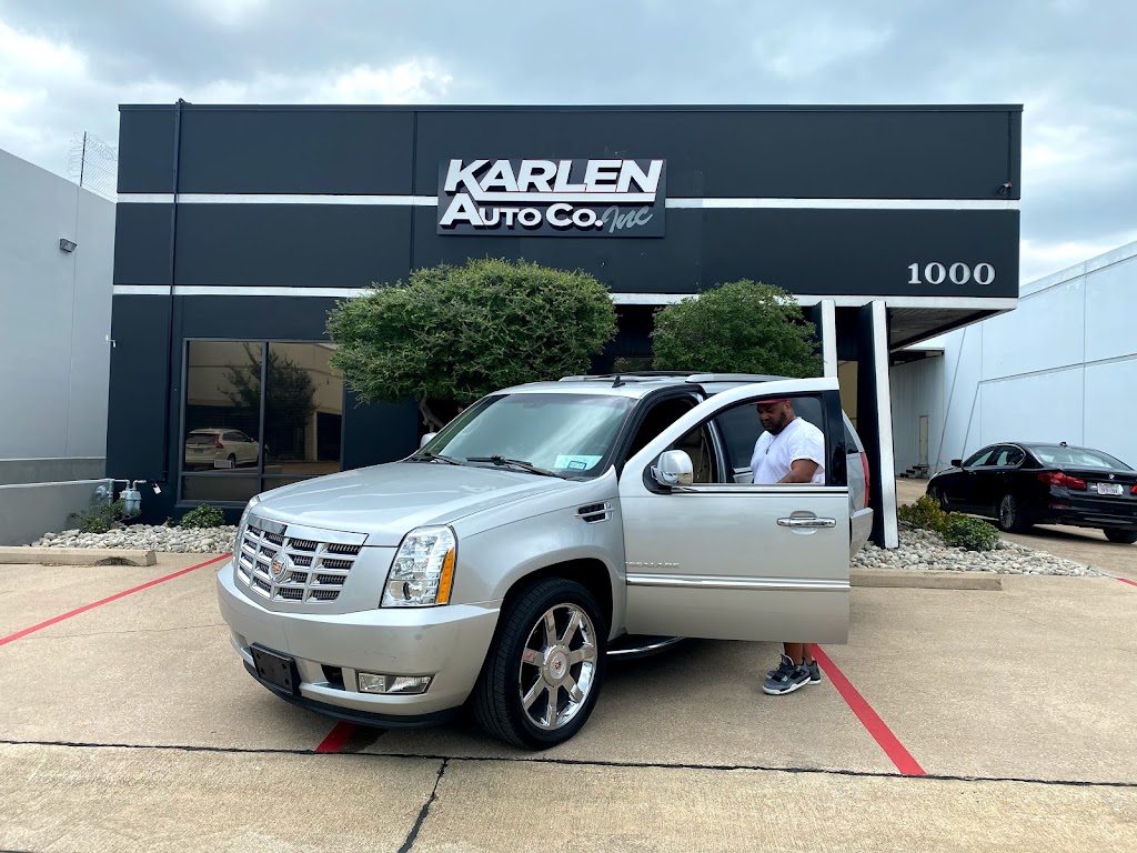 Karlen Auto Co., Inc. | 1000 Oakmead Dr, Arlington, TX 76011, USA | Phone: (817) 987-1647