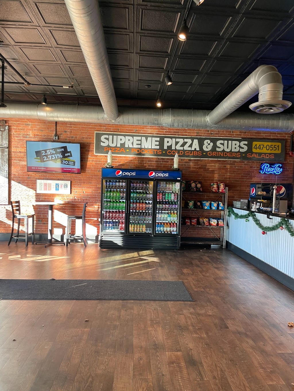 Supreme Pizza & Subs | 585 Washington St, Whitman, MA 02382, USA | Phone: (781) 447-0551